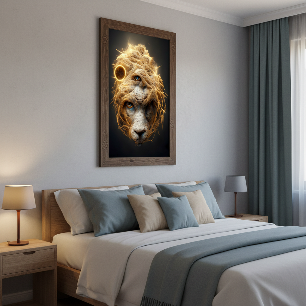 Creaition bedroom Art variant