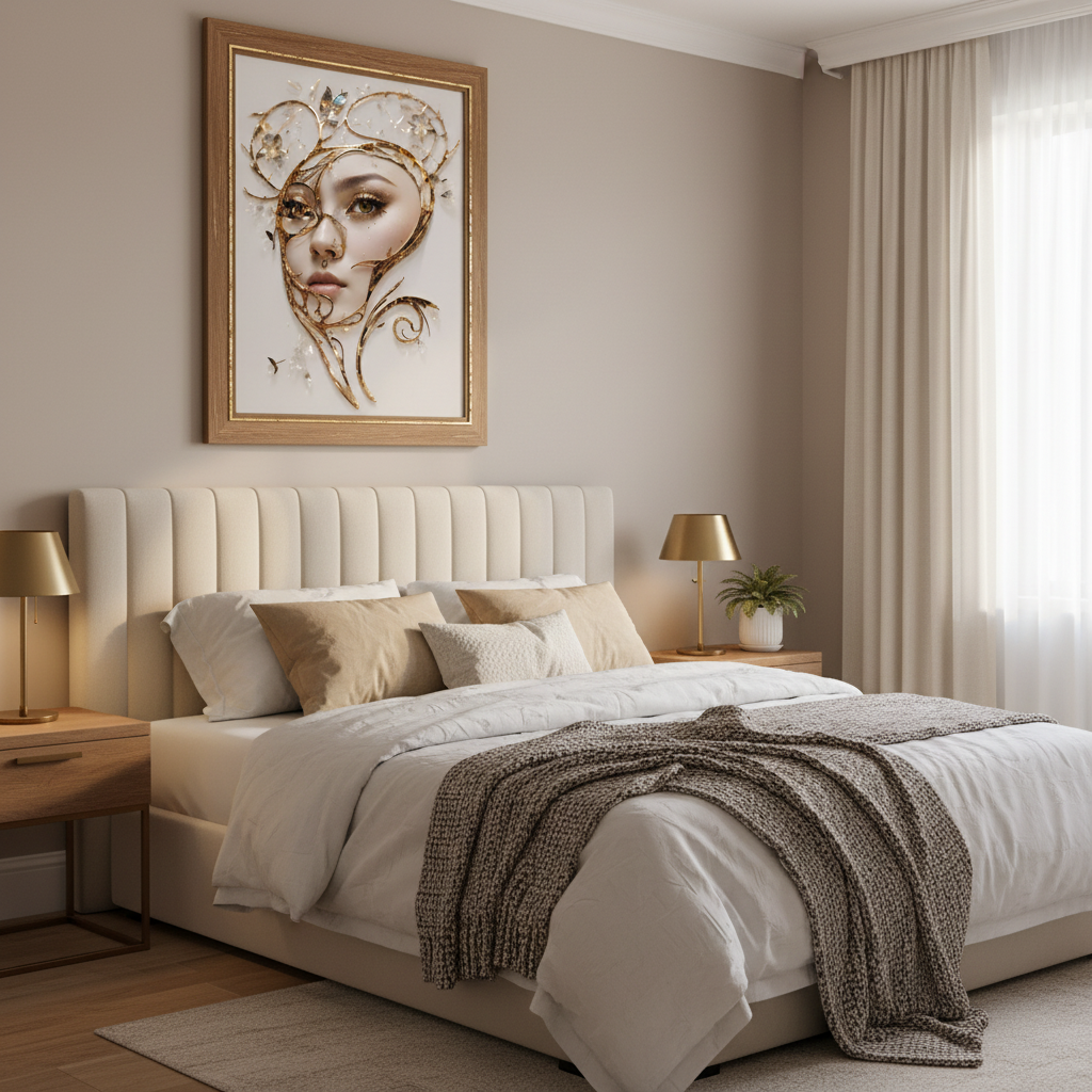 Creaition bedroom Art variant