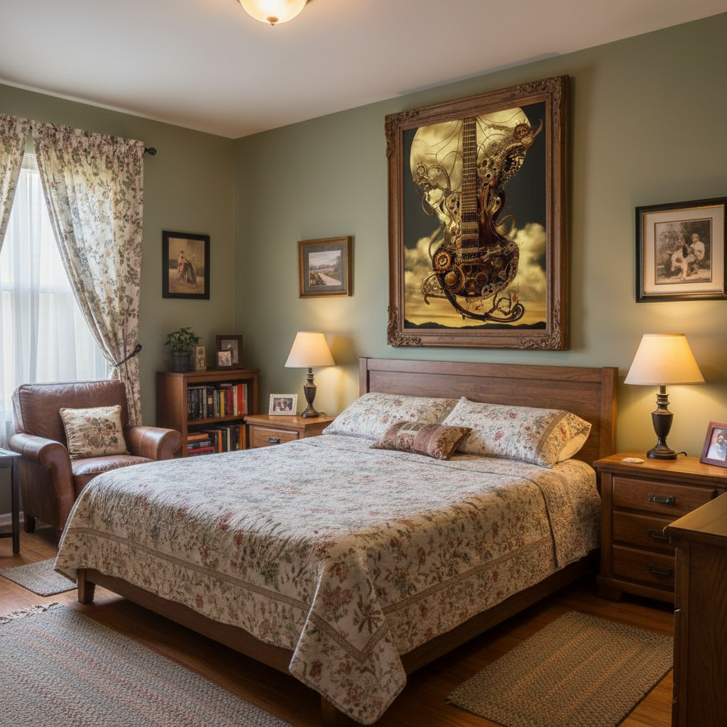 Creaition bedroom Art variant - Try on yourself.