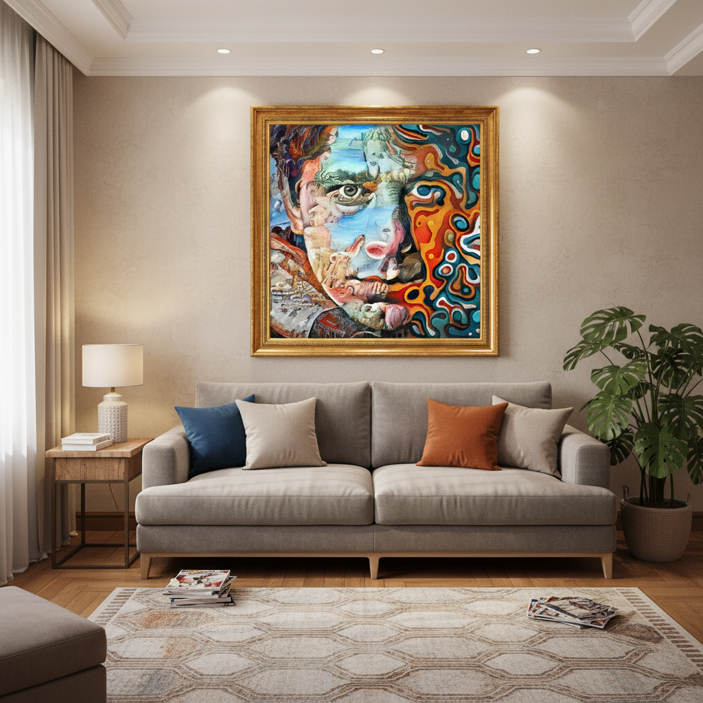 Creaition living room display variant - Try on yourself.