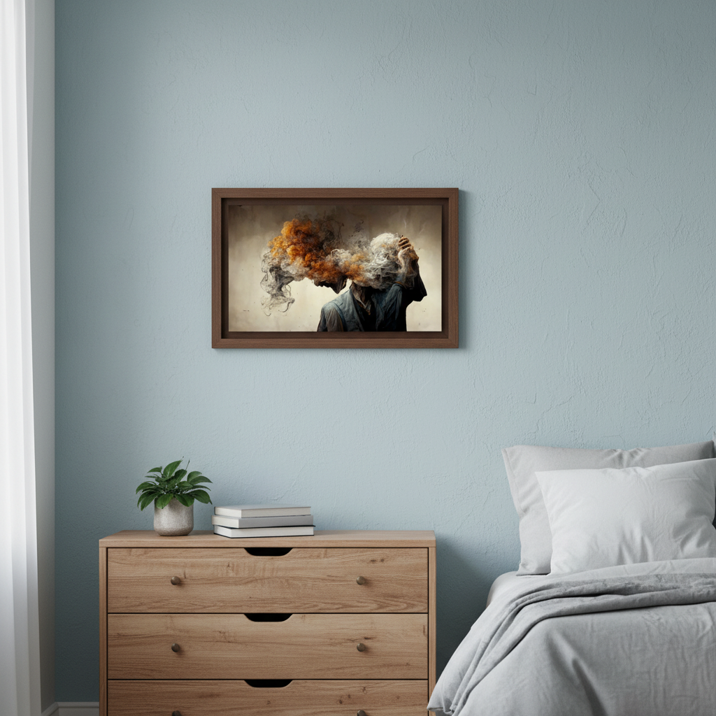 Creaition bedroom Art variant