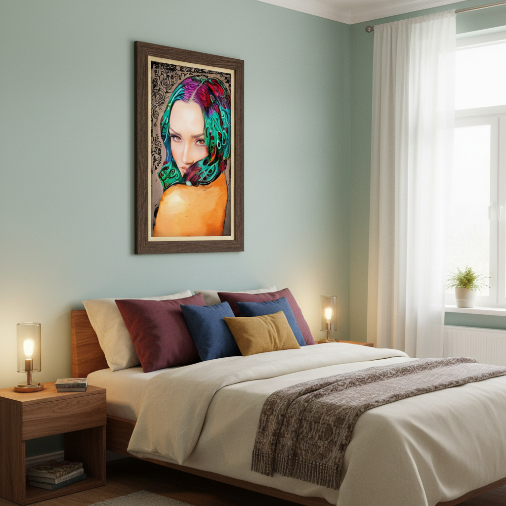 Creaition bedroom Art variant - Try on yourself.