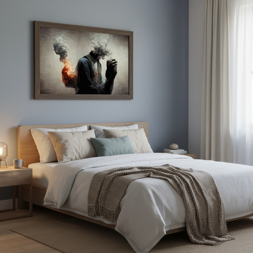 Creaition bedroom Art variant