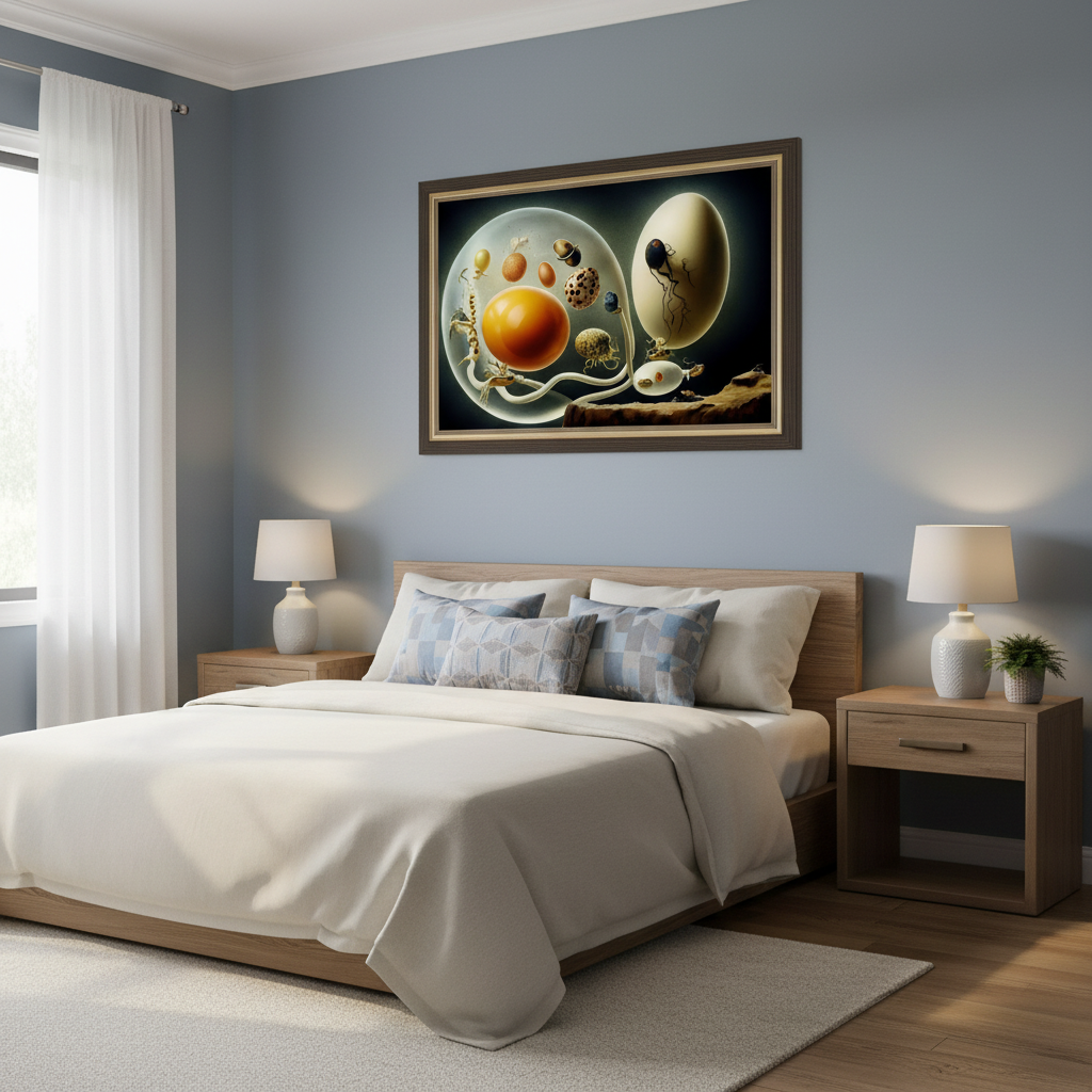 Creaition bedroom Art variant - Try on yourself.