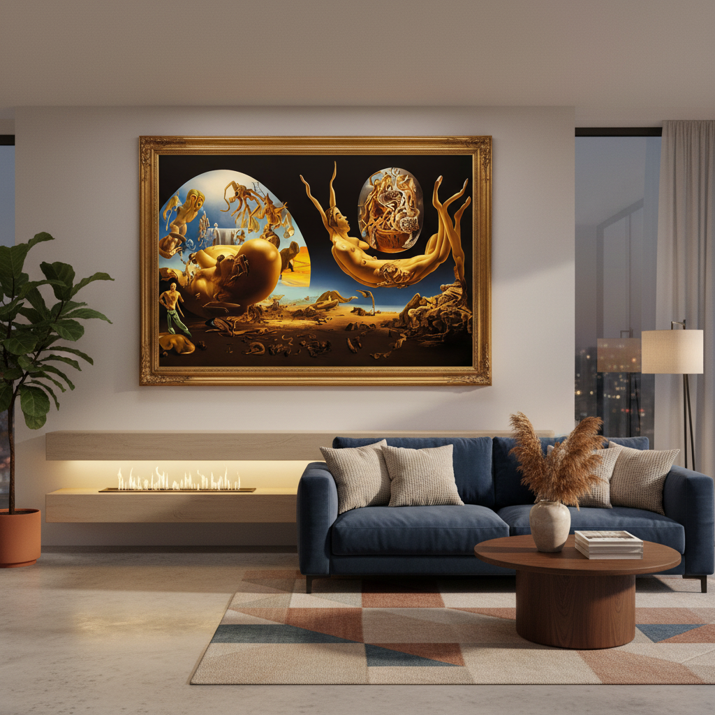 Creaition living room display variant - Try on yourself.