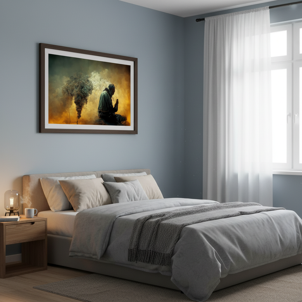 Creaition bedroom Art variant