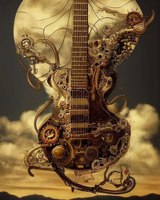 Steampunk Guitar 4
