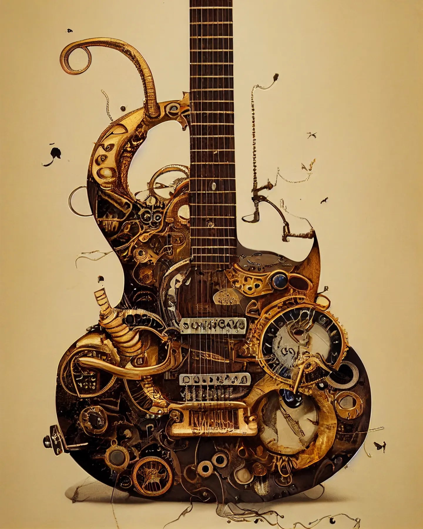 Steampunk Guitar 2