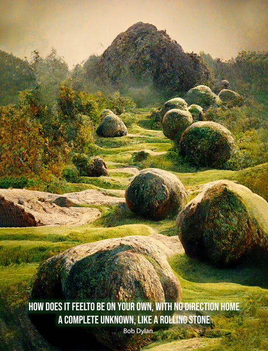 like a rolling stone