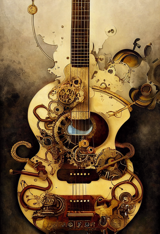 Steampunk Guitar 3