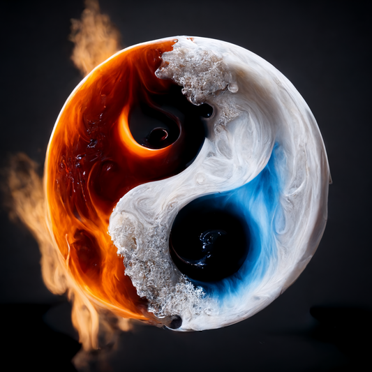 yin yang fire and ice